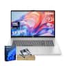 HP - Upgraded - 17.3" HD+ Touchscreen Laptop - Intel Core Ultra 5 225U - 32GB RAM 2TB SSD - Numeric Keypad - PCO Laptop Cooler - Silver