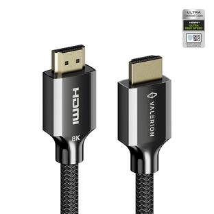 AudioQuest Cinnamon 48 4.9' 4K 8K 10K 48Gbps HDMI Cable Red on AudioQuest Cinnamon 48 4.9' 4K 8K 10K 48Gbps HDMI Cable Red on