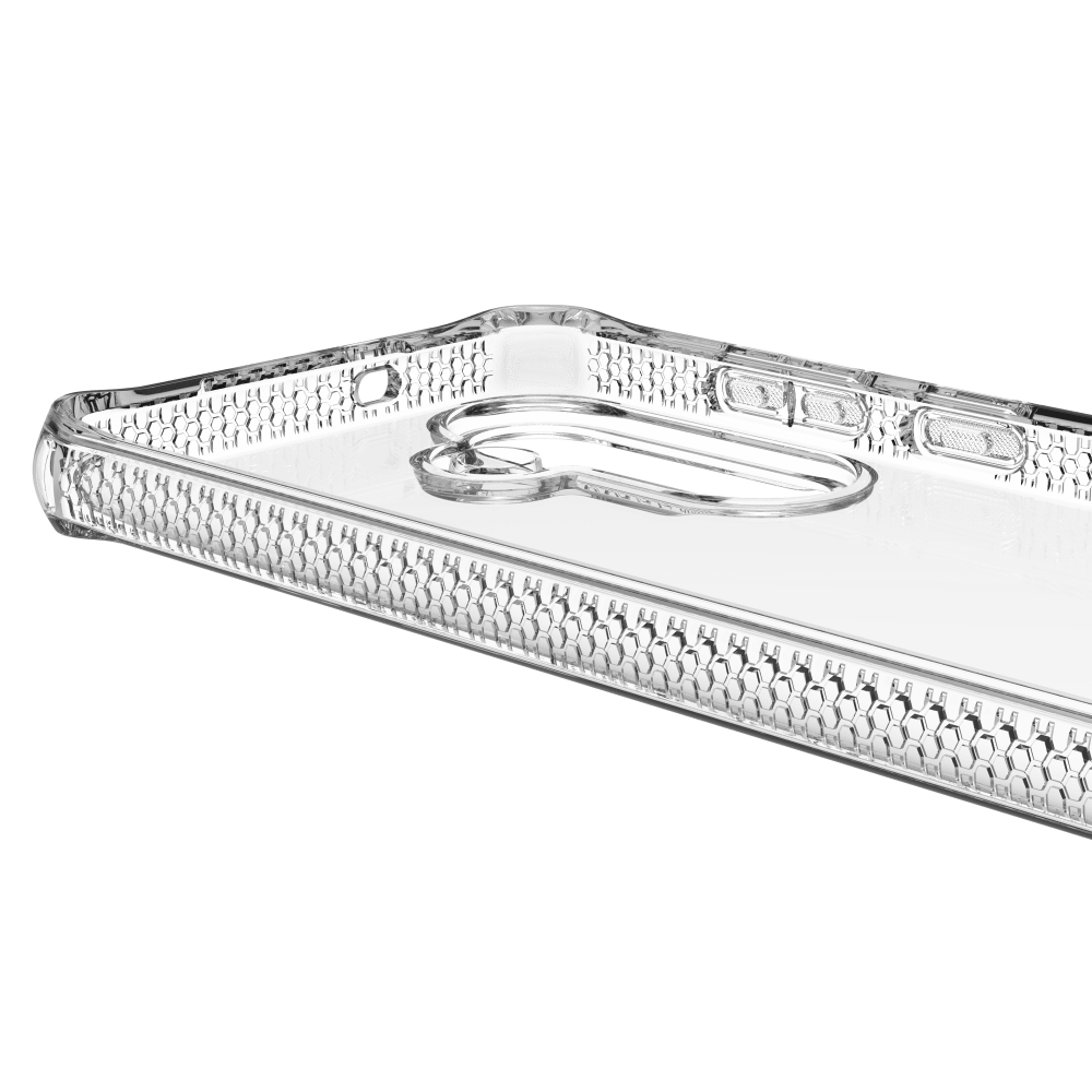 Alt View 5. Itskins - ITSKINS - Spectrum_R Clear Case for Samsung Galaxy S26 FE - Transparent - Clear.