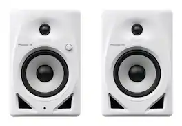 Pioneer DJ - Desktop Monitor System with 2-Way Sound Mode, 5" - White