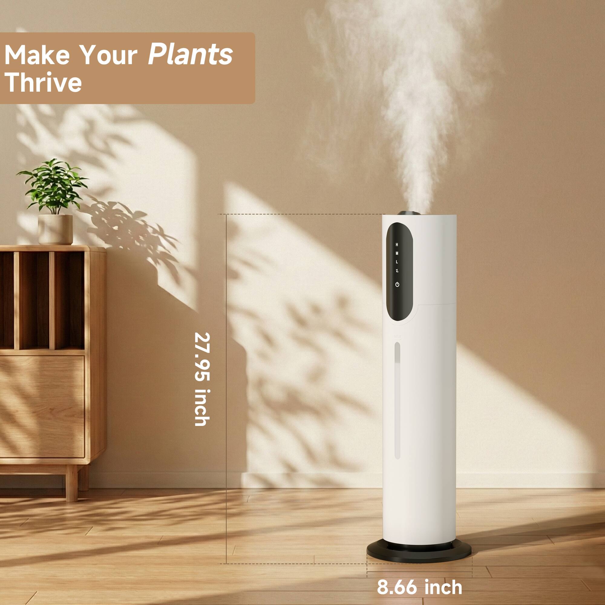 Make Your Plants Thrive  
27.95 inch  
8.66 inch