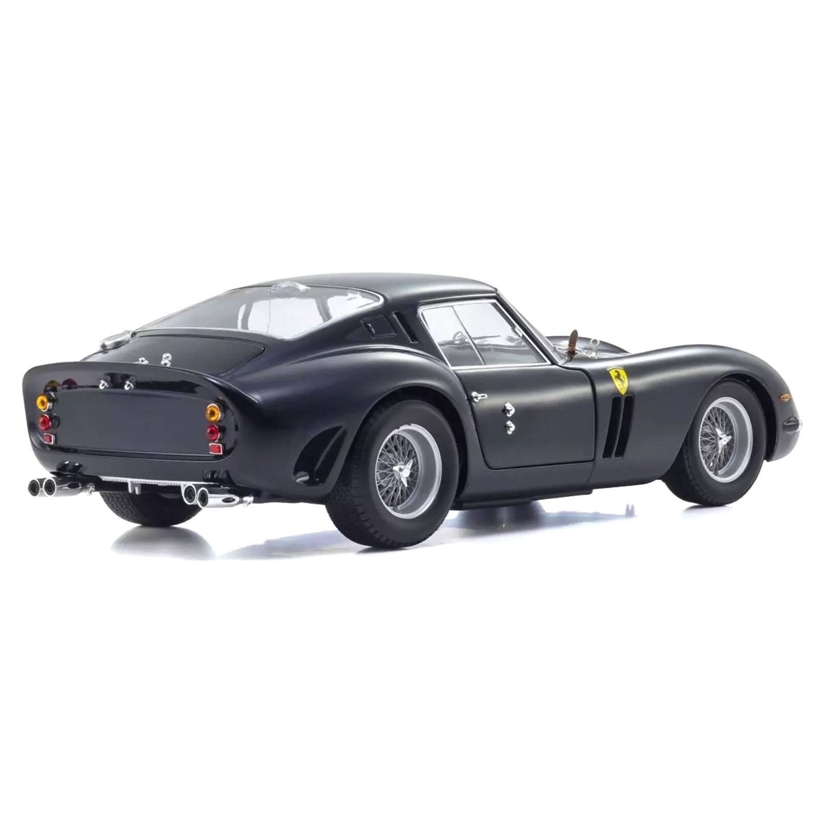 Alt View 4. Kyosho - Ferrari 250 GTO Dark Blue Metallic 1/18 Diecast Model Car by Kyosho.