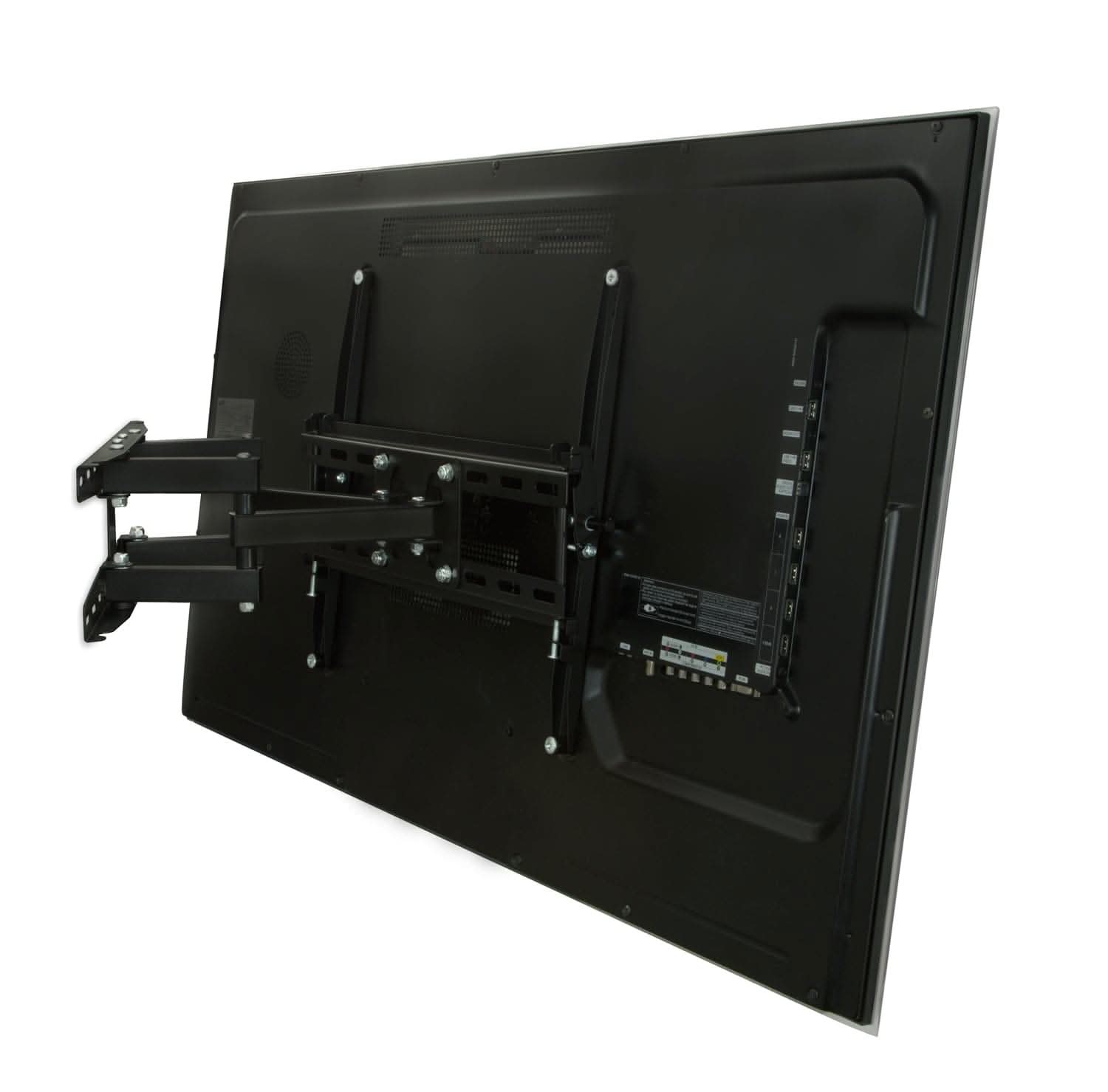 Alt View 1. Mount-It! - Full Motion Dual Arm TV Wall Mount w/ Extension for 19” – 50” TVs, Black - Black.