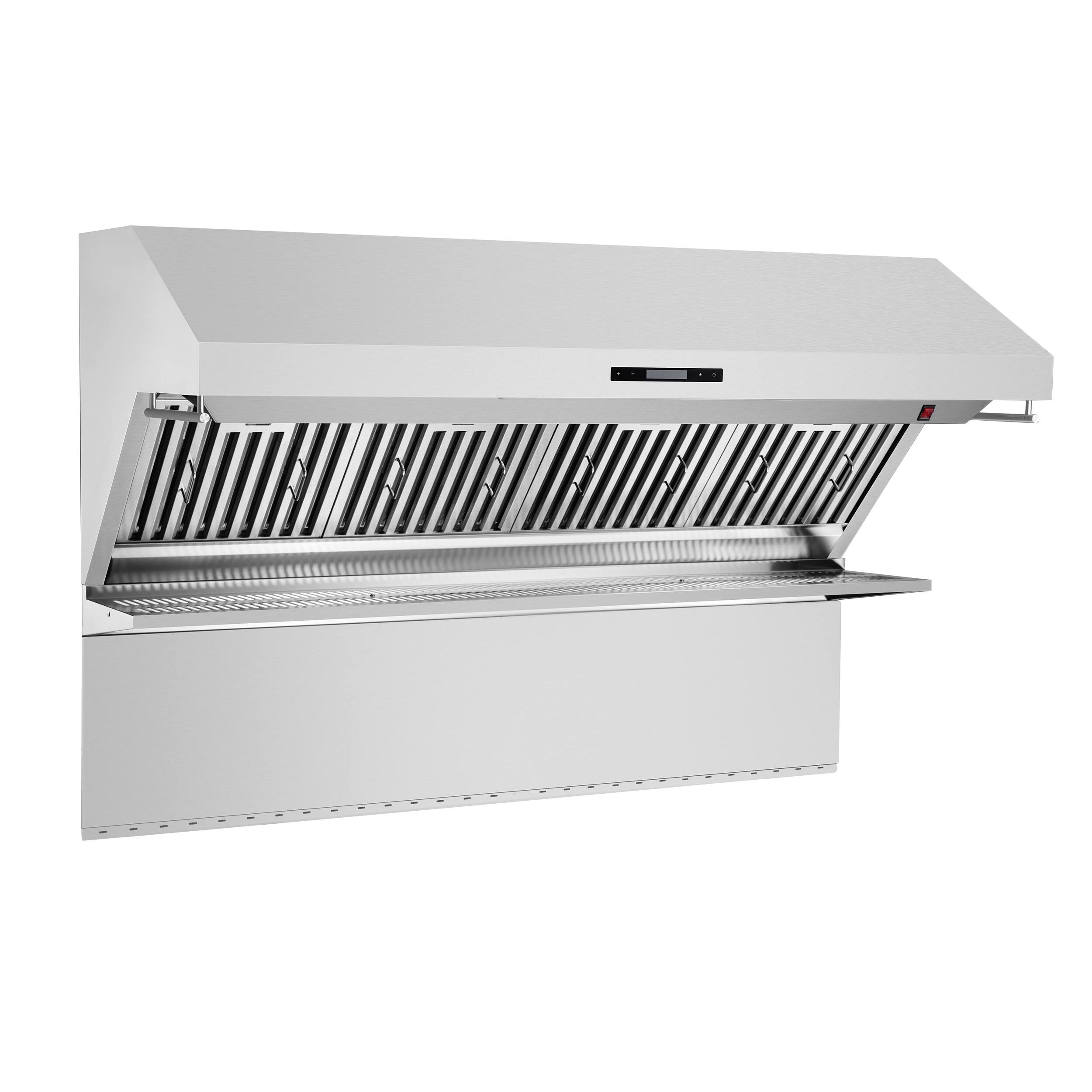 Left. Forno Appliances - Savona 60" Wall Mount Range Hood - Stainless steel.