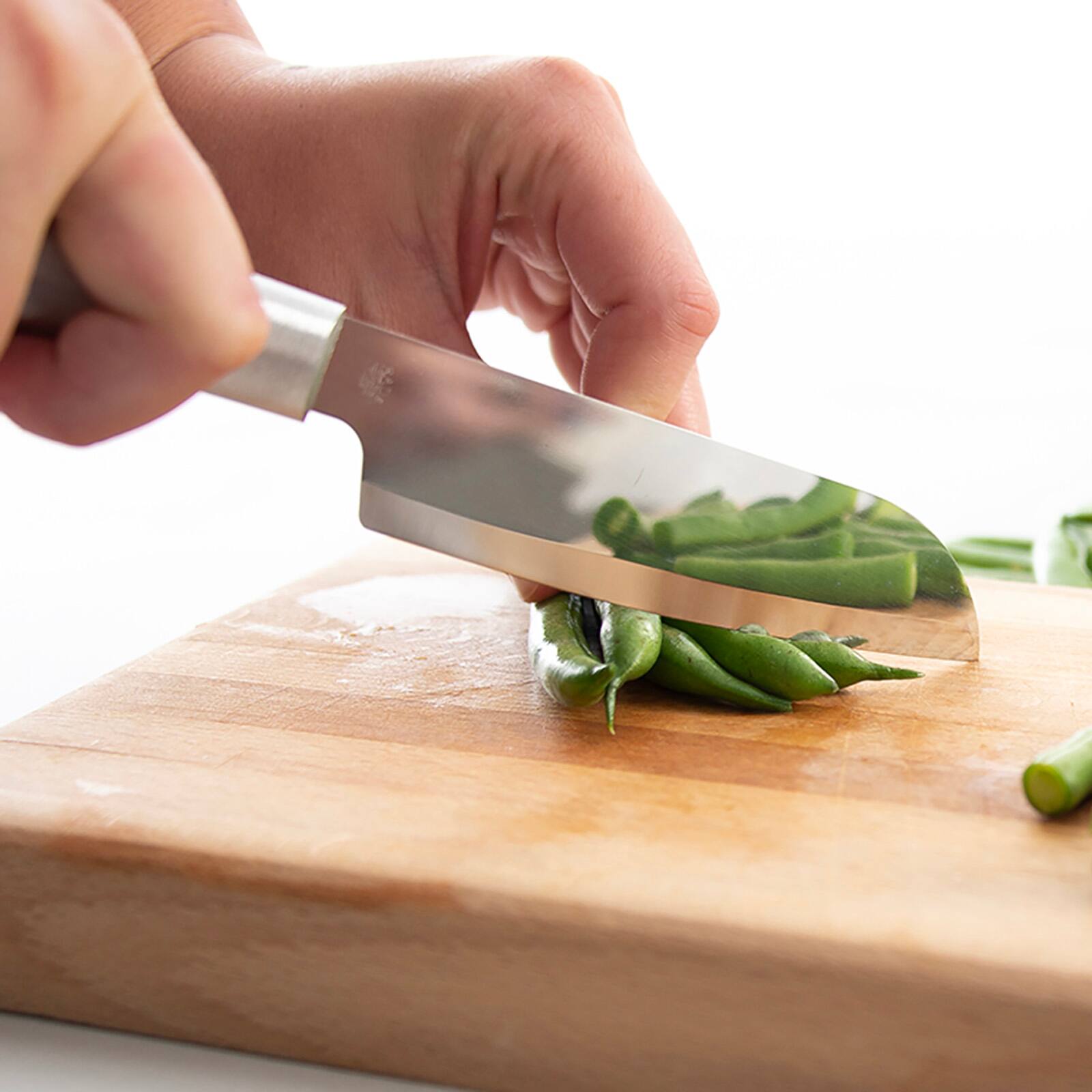 Alt View 6. Rada - 2 Piece Cook's Choice Knife Set, Silver Handles - Silver.