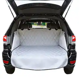 Jumbl - Cargo Liner for SUV's and Cars, Waterproof Material, Non Slip Backing, with Side Walls Protectors, Large Size
