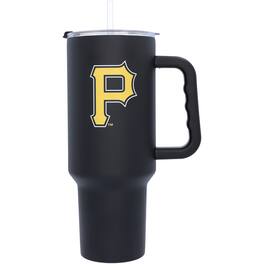 Logo Brands - Pittsburgh Pirates 40oz. Travel Tumbler with Handle - Multicolor