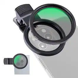 Neewer - FL-26 52mm CPL Clip-On Filter for iPhone/Android