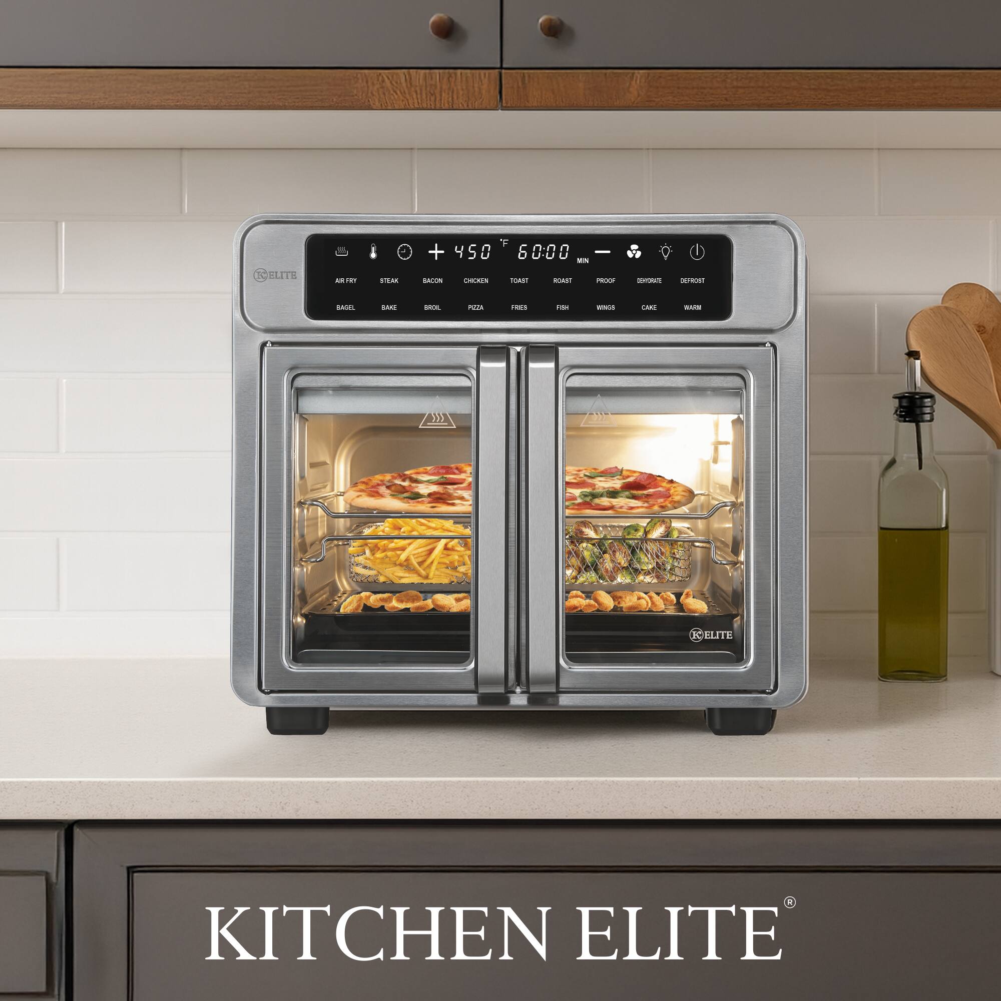 ELITE - STEAK F + 450 60:00 - - BACON ULAS 1 - - - irm BASE BARI - PUN F i w CARE  157 OCELITE K KITCHEN ELITE