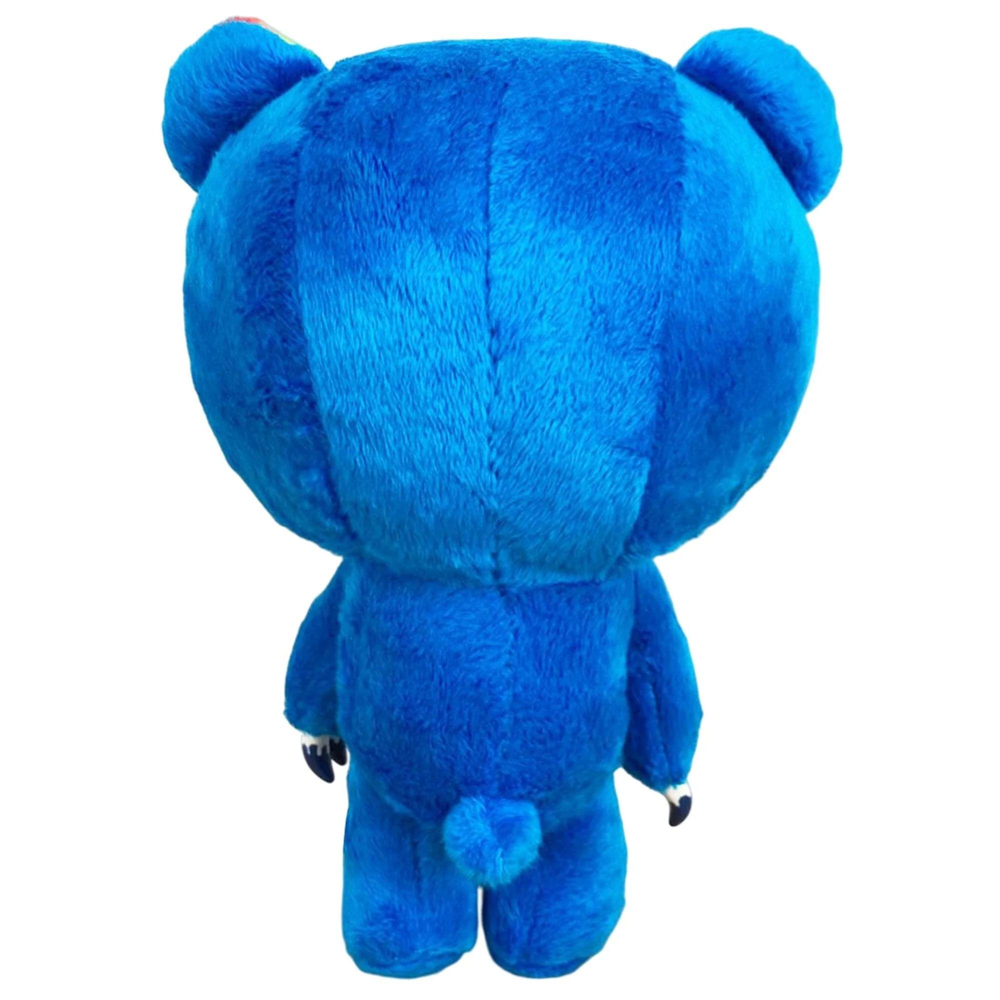 Alt View 10. Great Eastern - Gloomy Bear Blue 8 Inch Collector Plush - Blue.