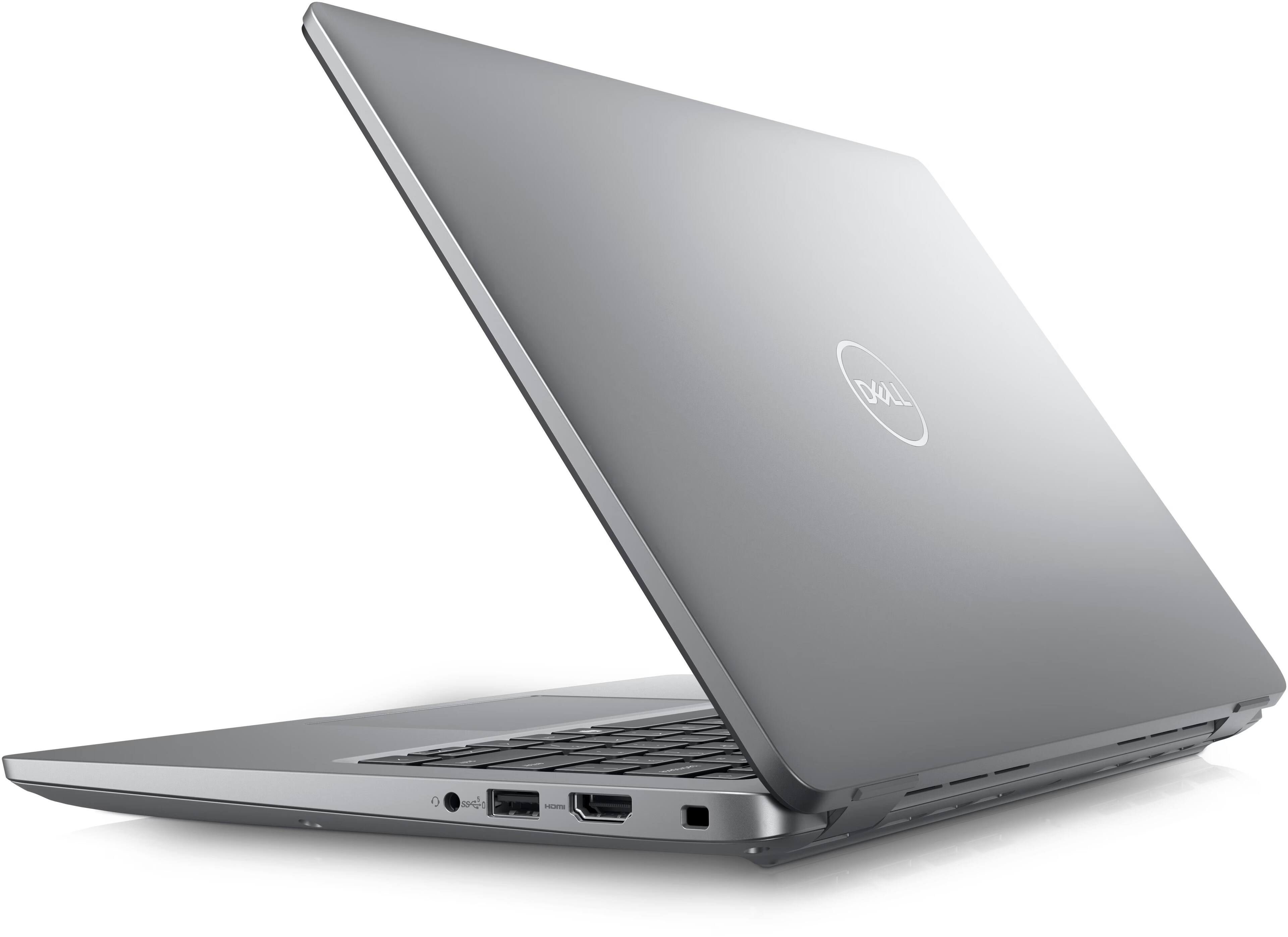 Alt View 3. Dell - Dell Latitude 5450 HK9VF Laptop, Core Ultra 7 155U, 32GB, 1TB SSD, 14.0" FHD (1920x1080), Intel Graphics, Win 11 Pro - Titan Gray.