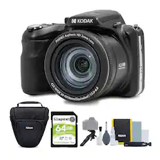 KODAK PIXPRO Aspheric HD Zoom Lens 42X
1:3.0-6.8 24-1008mm (Equivalent)
Kingston 64GB SD82/84GB S V10 8XC
CANVAS Select Plus
42X WIDE ANGLE
KOAH Camera Bag
KOAH Cleaning Kit