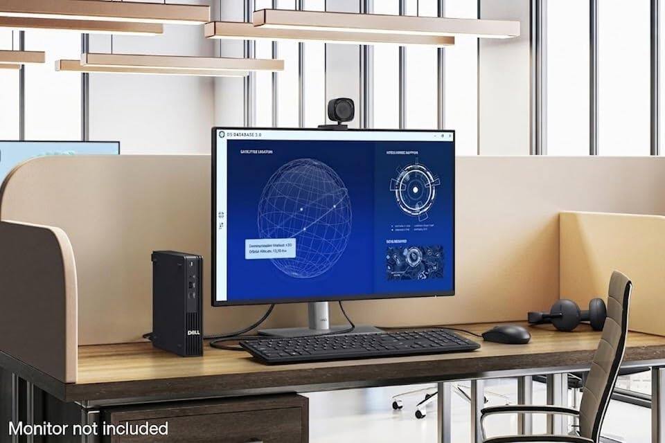 0S D4TABASE 38 GANUHA AS4PU a Thaleut 20  
DELL Monitor not included