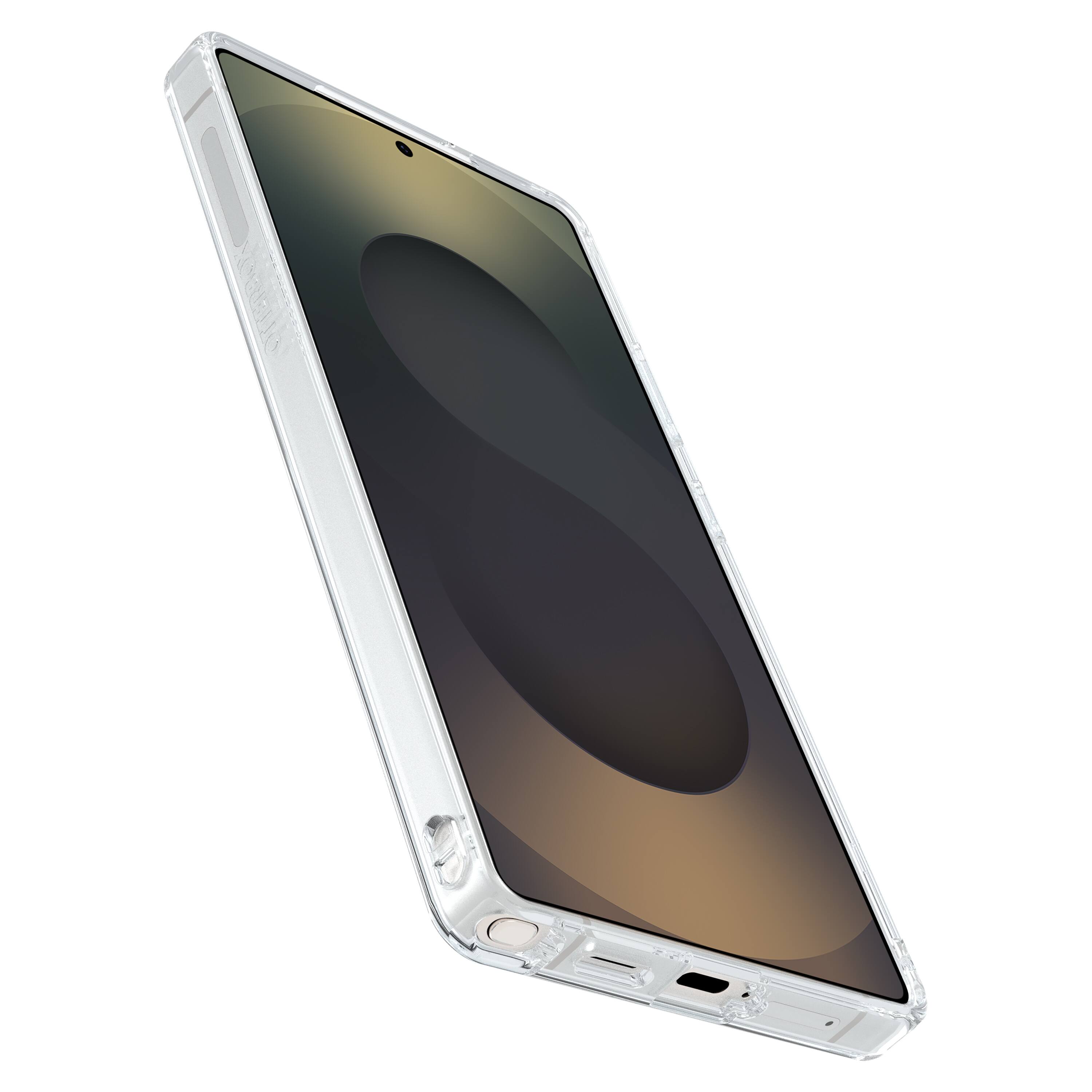 Back. OtterBox - Symmetry Series Hard Shell with Magnets for Samsung Galaxy S25 Ultra - Clear.