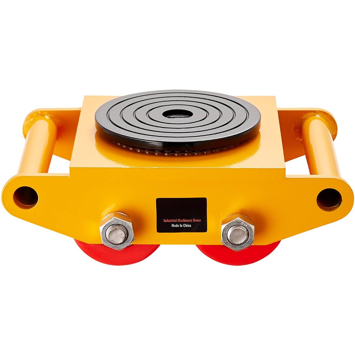 Ropilly 4 Piece Machinery Skate Dolly Set, Heavy Duty Carbon Steel ...