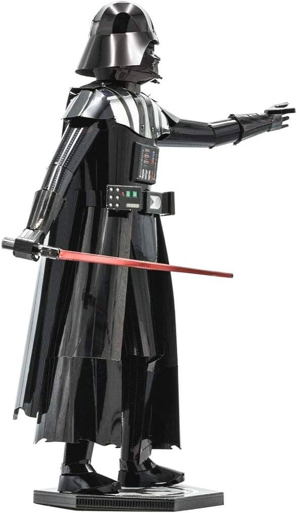 Alt View 1. Metal Earth - Metal Earth Premium Series Star Wars Darth Vader 3D Metal Model Kit Fascinations - Silver.
