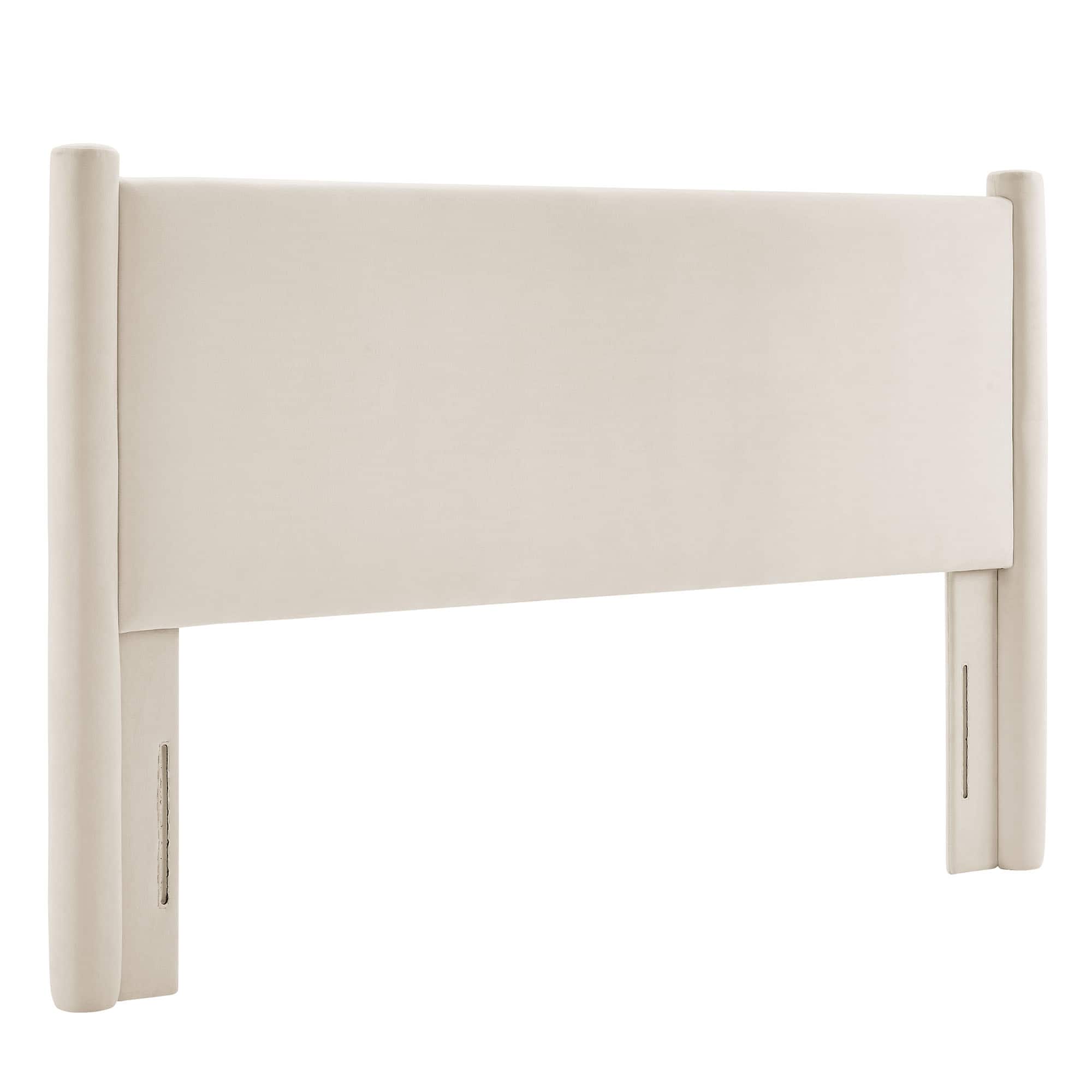 Rael Performance Velvet Full Headboard by Modway - Ivory