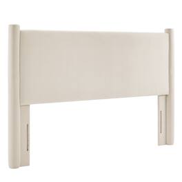 Rael Performance Velvet Full Headboard by Modway - Ivory
