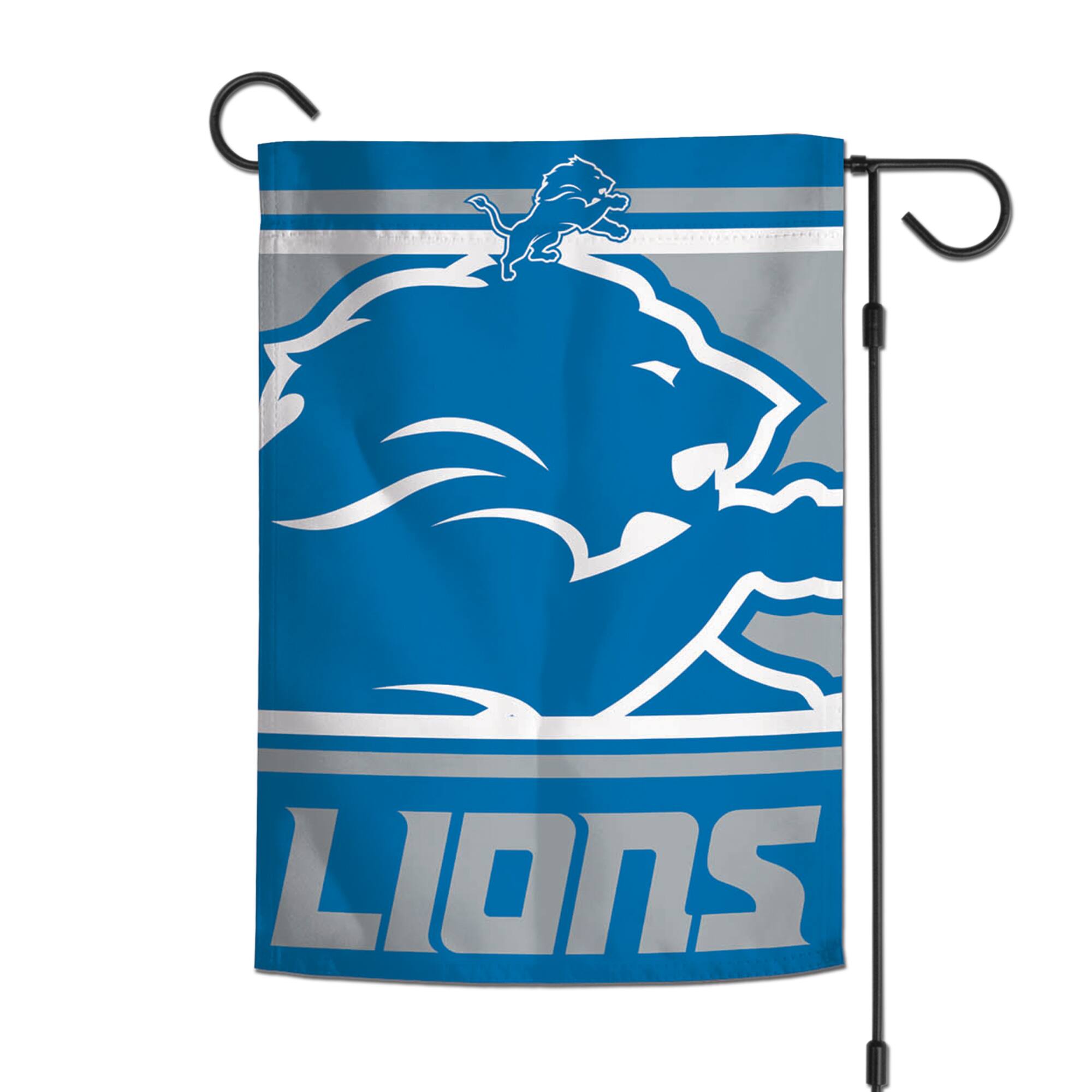 Alt View 1. WinCraft - Detroit Lions 2-Sided 12'' x 18'' Garden Flag - Multicolor.