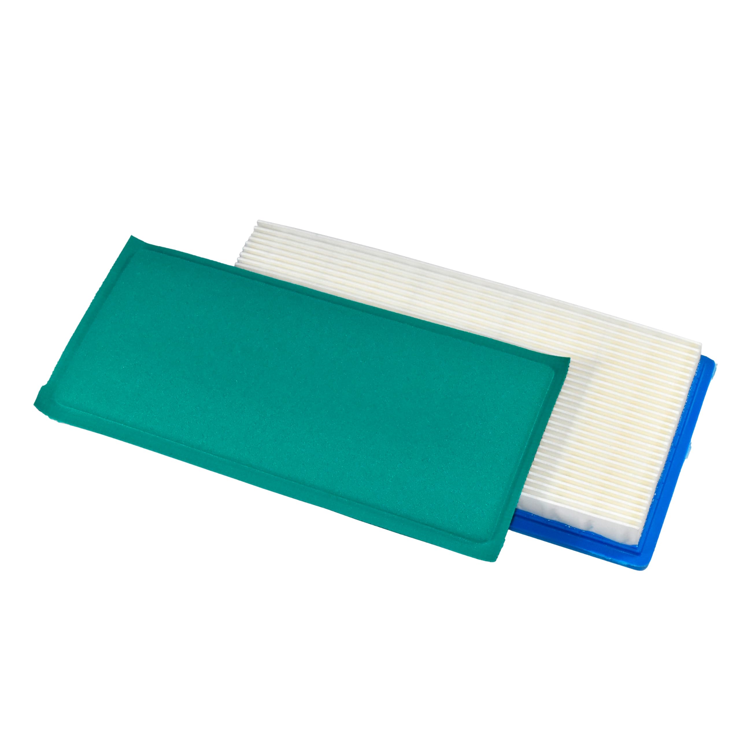 Alt View 5. HQRP - Flat Cartridge Air Filter with Foam Pre-Filter for Briggs & Stratton Vanguard 9-15 HP 710266 710268.
