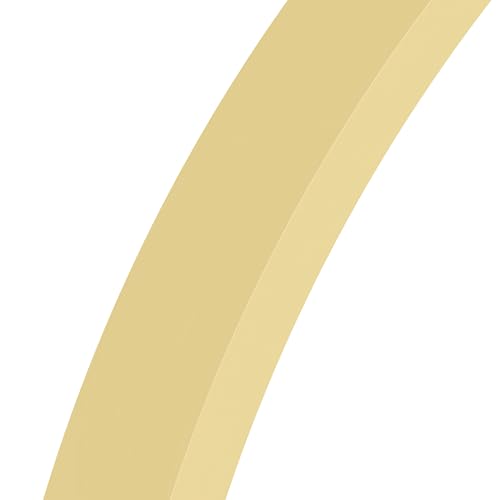 Cedar Assembly - Arched Bathroom Mirror 36"x40" For Wall Mounted Vanity W metal Frame Bedroom Entryway Living Room Vertica - Gold-36"L x 48"W