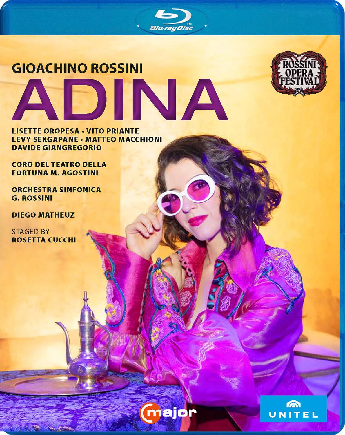 Front. Coro del Teatro della Fortuna M. Agostini - Adina   - BLU-RAY.