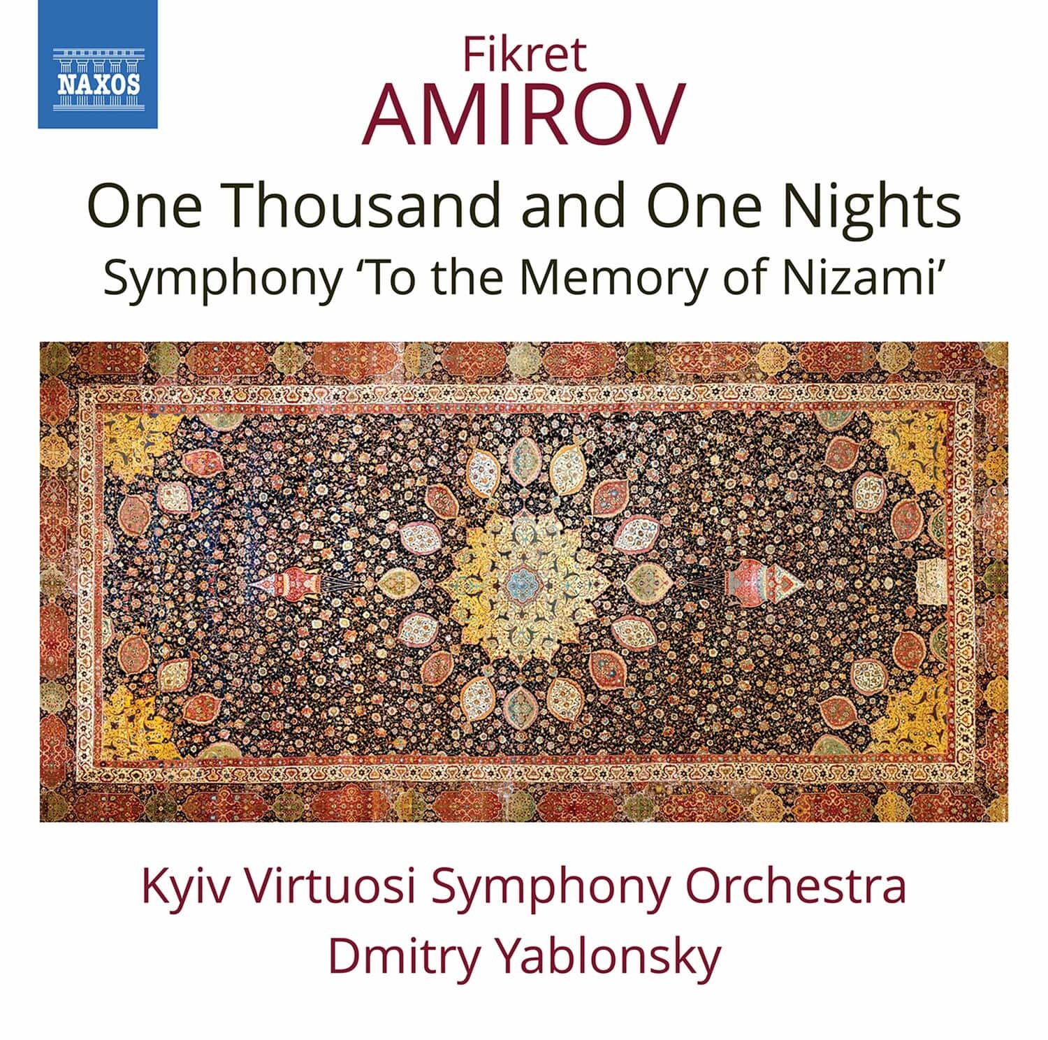 Kyiv Virtuosi Symphony Orchestra  Yablonsky - One Thousand & One Nights  - COMPACT DISCS