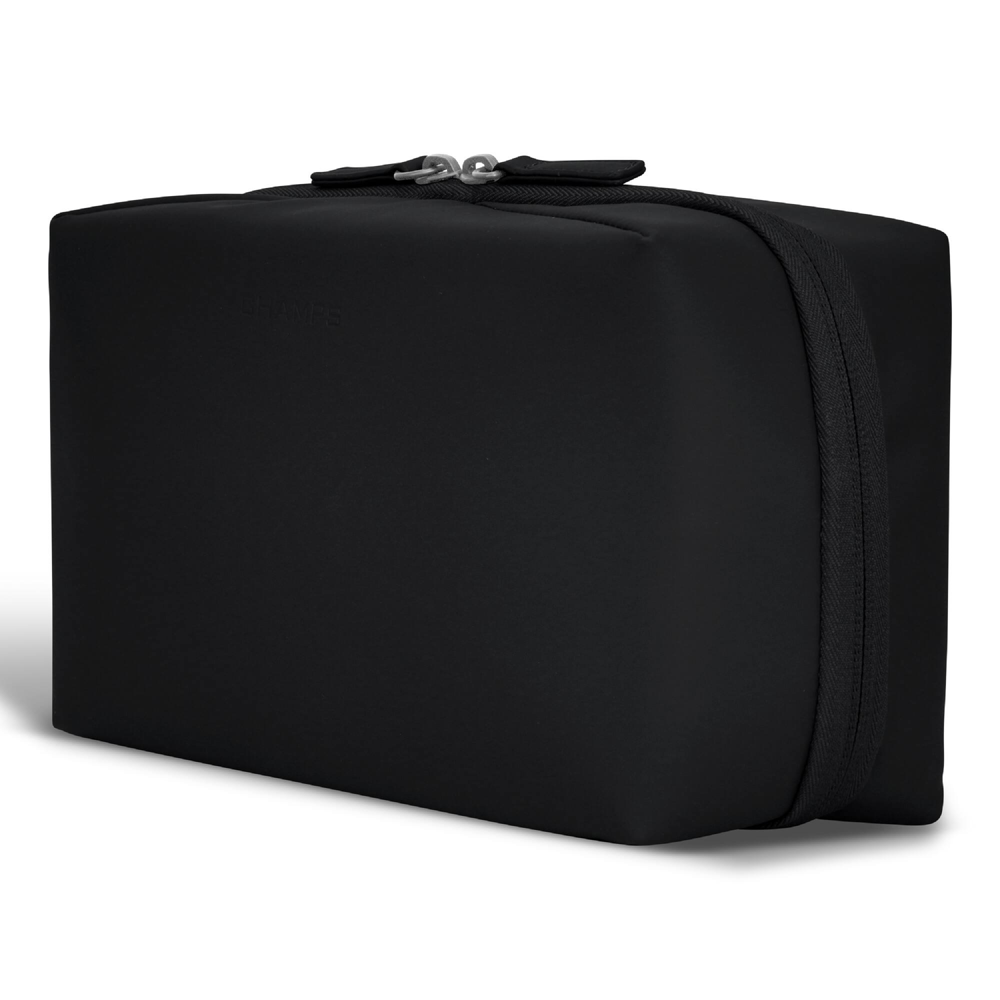 Back. Champs - Onyx Collection Toiletry Bag - Black.