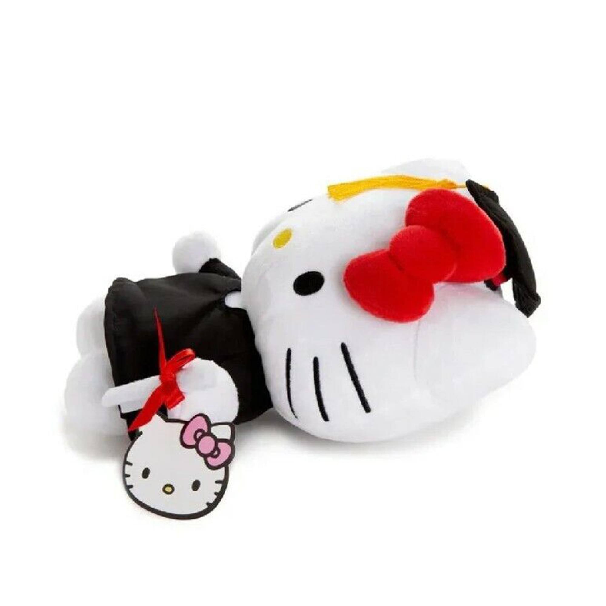 Alt View 2. Hello Kitty - Sanrio Hello Kitty Cap and Gown 10.5 Inch Plush - Red/White.