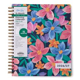 Blue Sky - 2026-2027 Weekly & Monthly Academic Planner, 8.5"x11", Nerina
