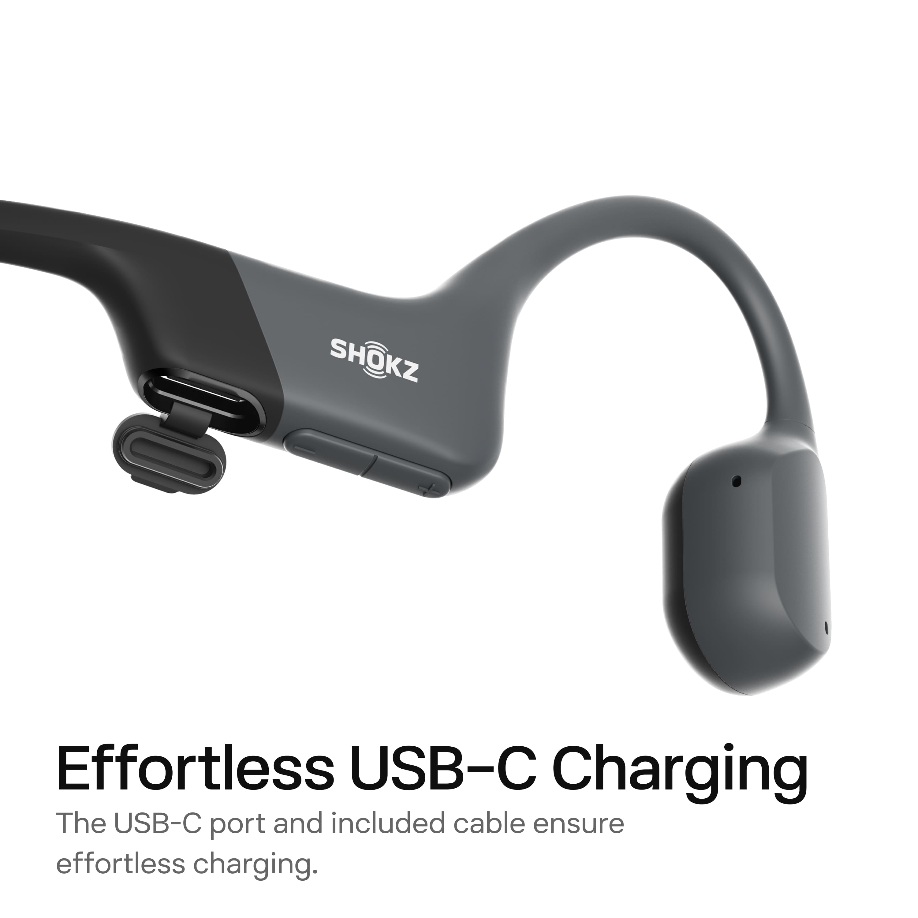 Effortless USB-C Charging
The USB-C port and included cable ensure effortless charging.