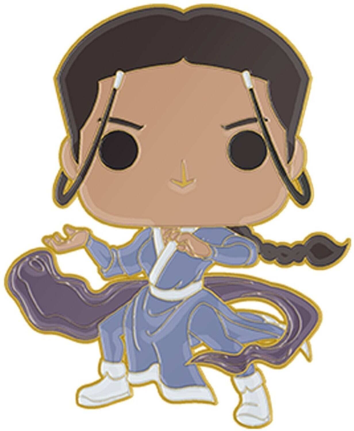 Alt View 4. Funko - FUNKO POP PIN SET 4PK: NICKELODEON - AVATAR CHARACTERS   - APPAREL - Multicolor.