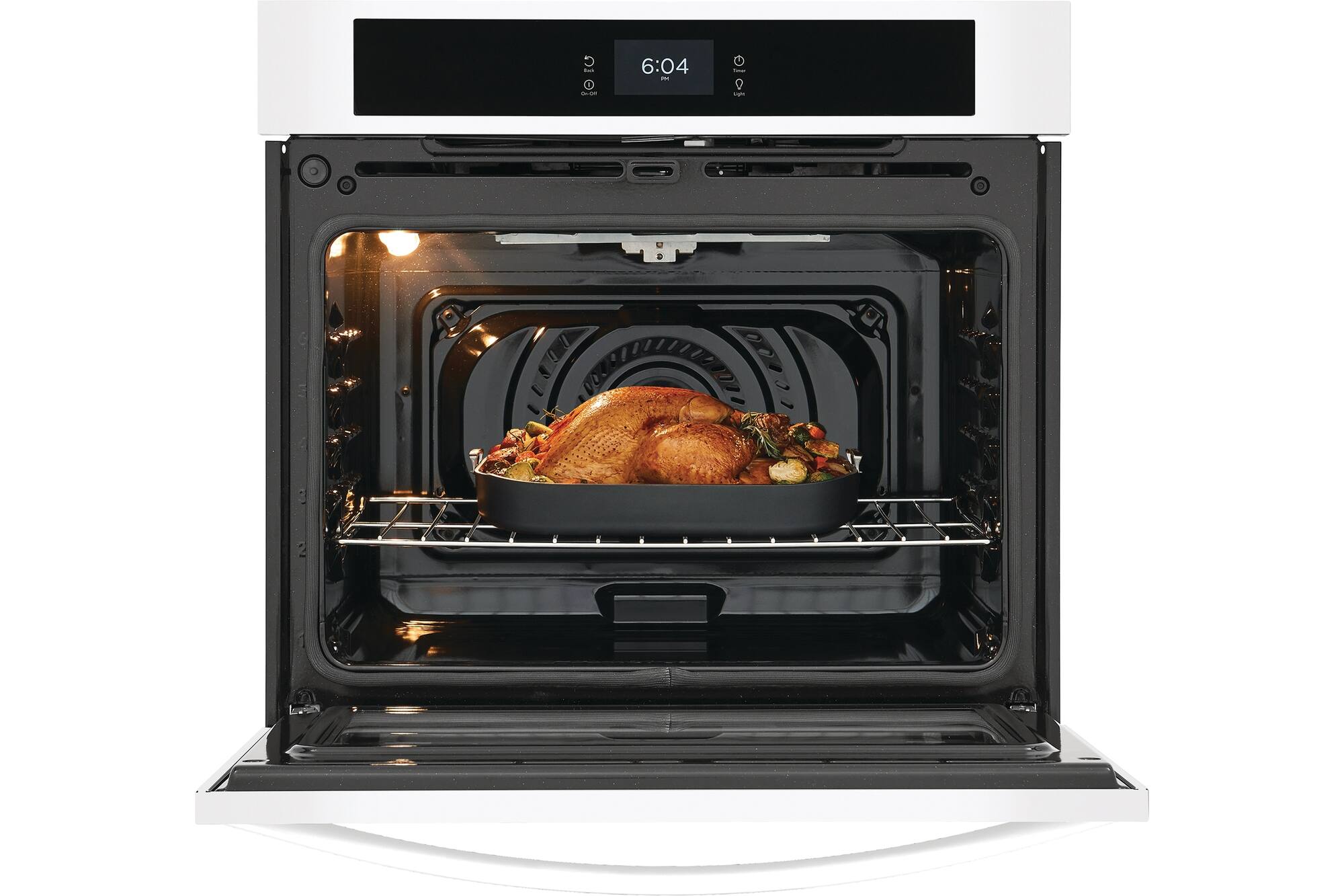 Alt View 13. Frigidaire - Frigidaire 30'' Single Electric Wall Oven with Fan Convection - White.