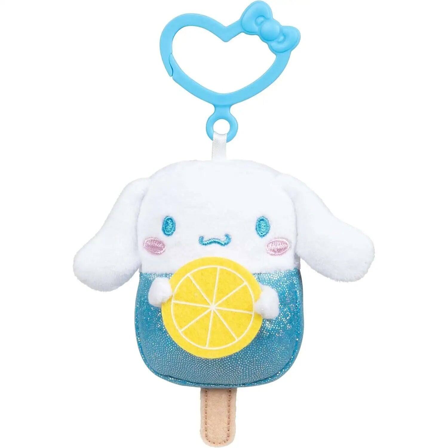 Front. Jazwares - Hello Kitty and Friends: Cinnamoroll - 4" Clip-On Plush.