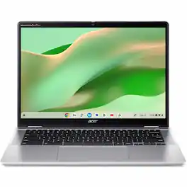 Acer - Chromebook Spin 314 CP314-2HN CP314-2HN-3747 14" Touchscreen Convertible 2 in 1 Chromebook - WUXGA - 60 Hz - Intel - Meteor Silver