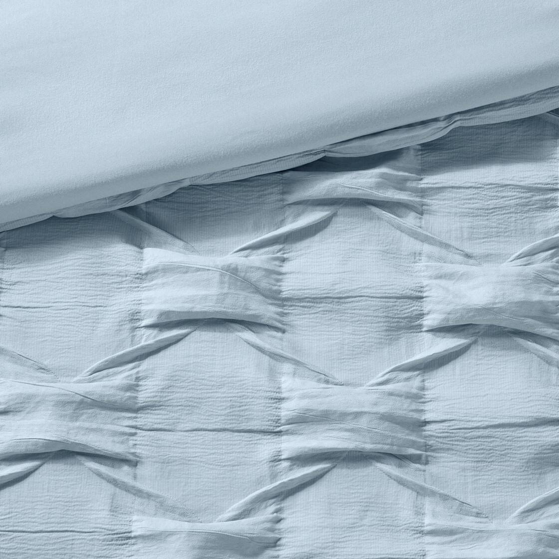 Alt View 5. Gracie Mills - Gracie Mills Blanca Comforter Set - Blue.