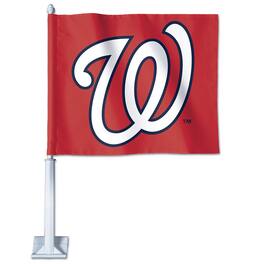 WinCraft - Washington Nationals Double-Sided Car Flag - Multicolor