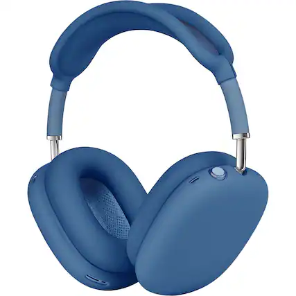 Left. SaharaCase - Silicone Combo Kit Case for Apple AirPods Max Headphones - Blue.