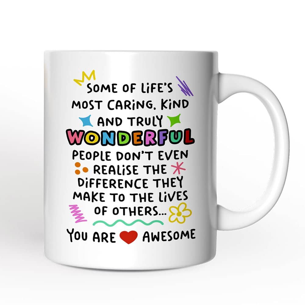 Photos - Mug / Cup Wonderful OrnamentallyYou - You Are  Mug, Heartful Message Gift - White 