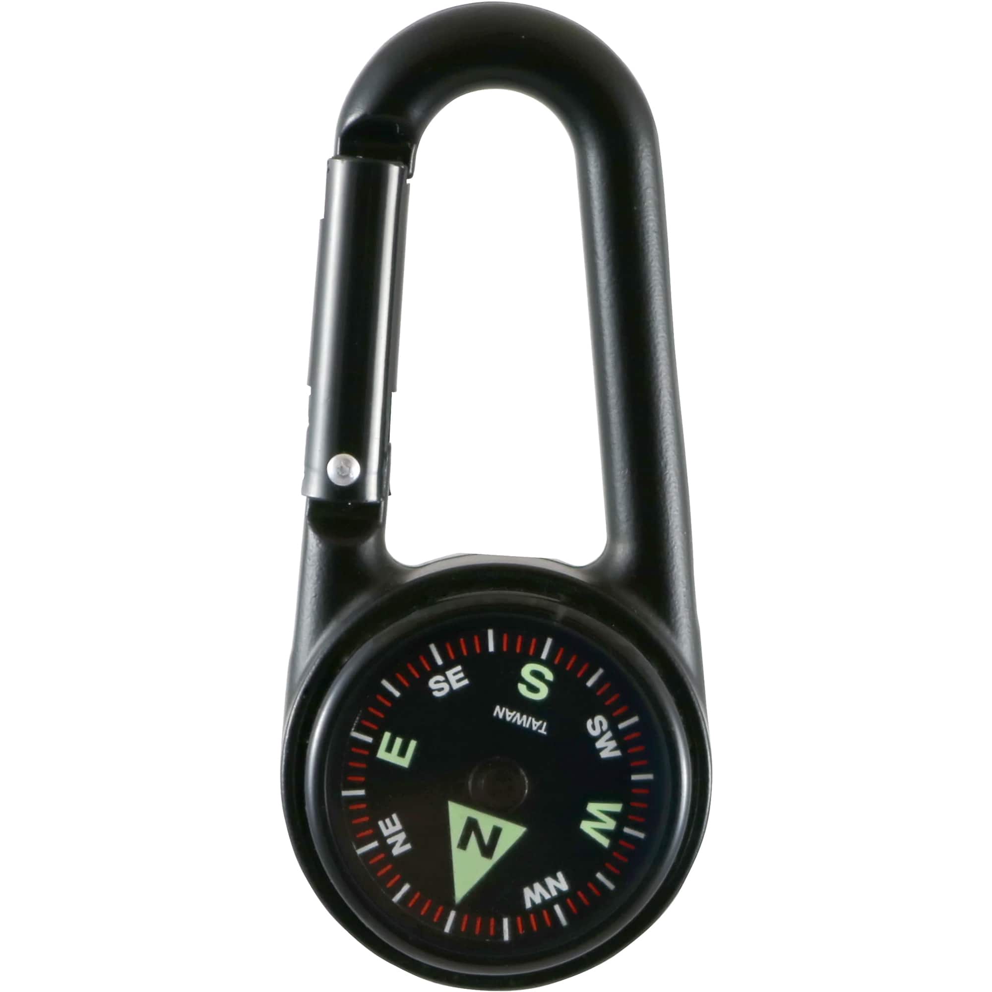 Coghlan’s - Coghlan's Liquid Filled Compass with Built-In Carabiner - Black