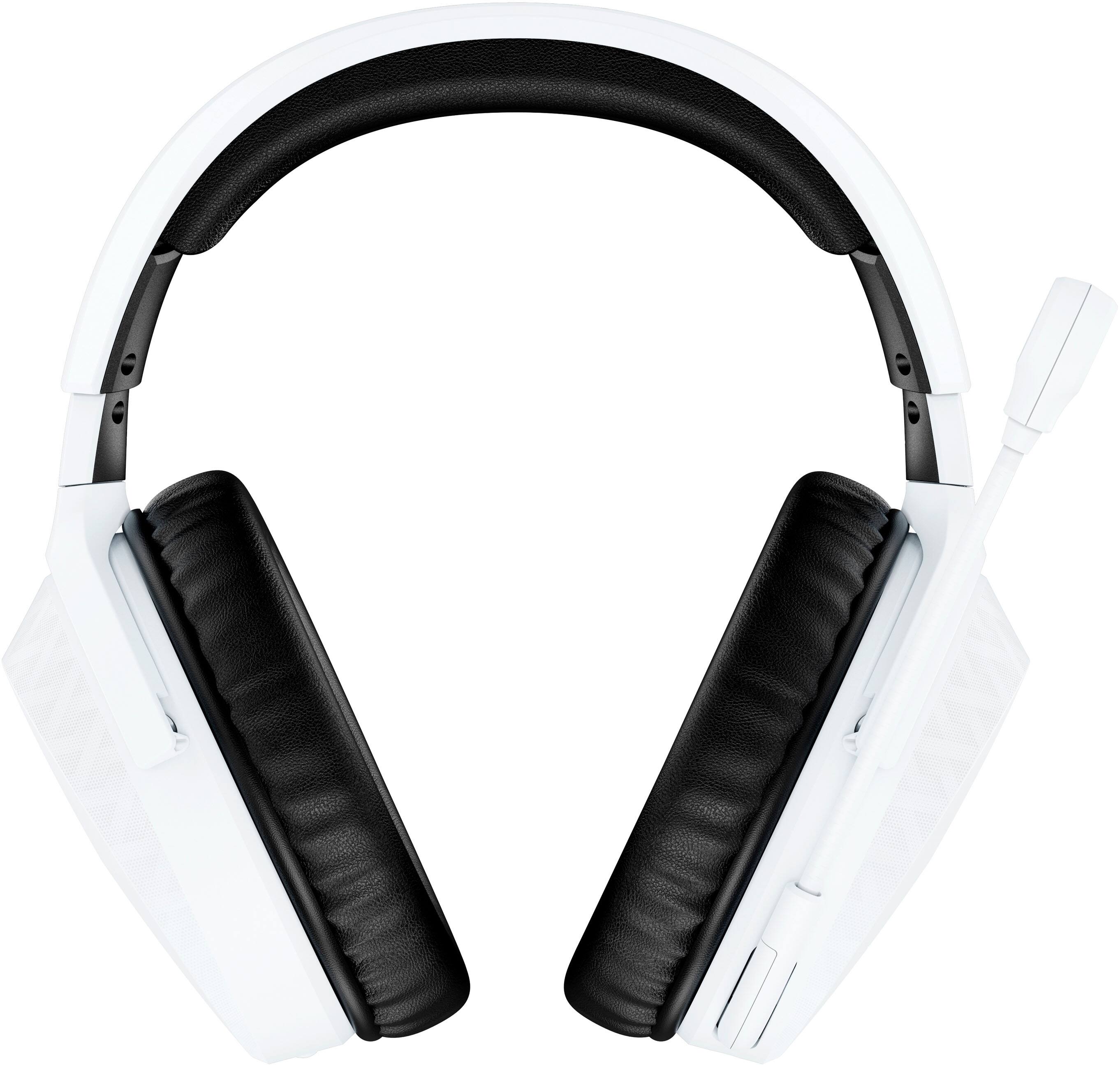Back. HyperX - Cloud Stinger 3 Wireless Gaming Headset w/ Adjustable Headband for PC, PS5, Xbox, Nintendo Switch, and Mobile - White.