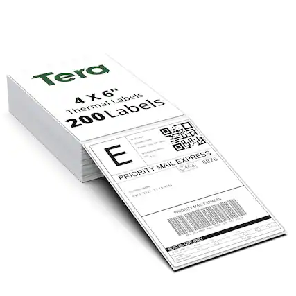Tera 4X6" Labels 200 Labels Thermal 200 S TRA NAIE Sa LNs i MUEN AGGRSS SHOPPING E nM 6.30 MAIL EXPRESS C463 8876 PRIORITY NAME 13 L0-0164 3347 8473 MAIL EXPRESS PRIORITY S 112 i% 375 5S2S SACs 69 + IN1 - 902 - 10-9384 ONLY 1 USE - B POSTAL 34 1 S47S SAN n SAnE CASes M