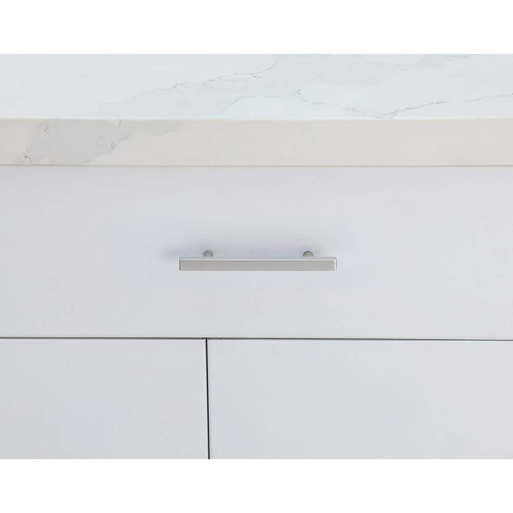 "Elegant Decor - Dior 4"" Center to Center Bar Pull Multipack (set of 10) - Brushed Nickel" price history on PriceWatchPro