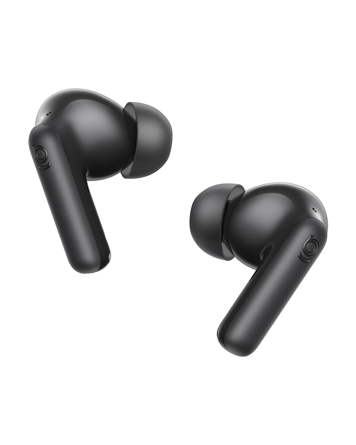 Angle. Baseus - Baseus Bass EP10 Ultra Noise Cancelling Earbuds,-55 dB Adaptive ANC,Dual-Driver LDAC,65-Hour Playtime - Black - Black.