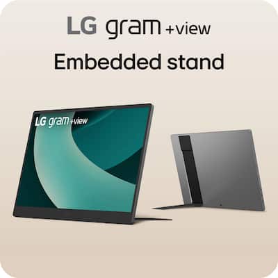 LG gram +view 17” IPS WQXGA 60Hz Portable Monitor (USB Type C LG gram +view 17” IPS WQXGA 60Hz Portable Monitor (USB Type C