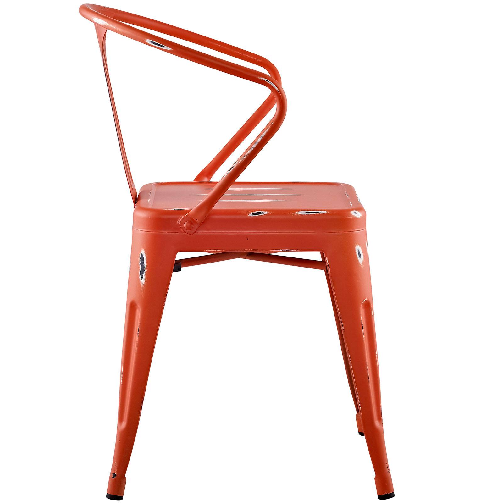 Back. Modway - Promenade Dining Chair by Modway - Red.