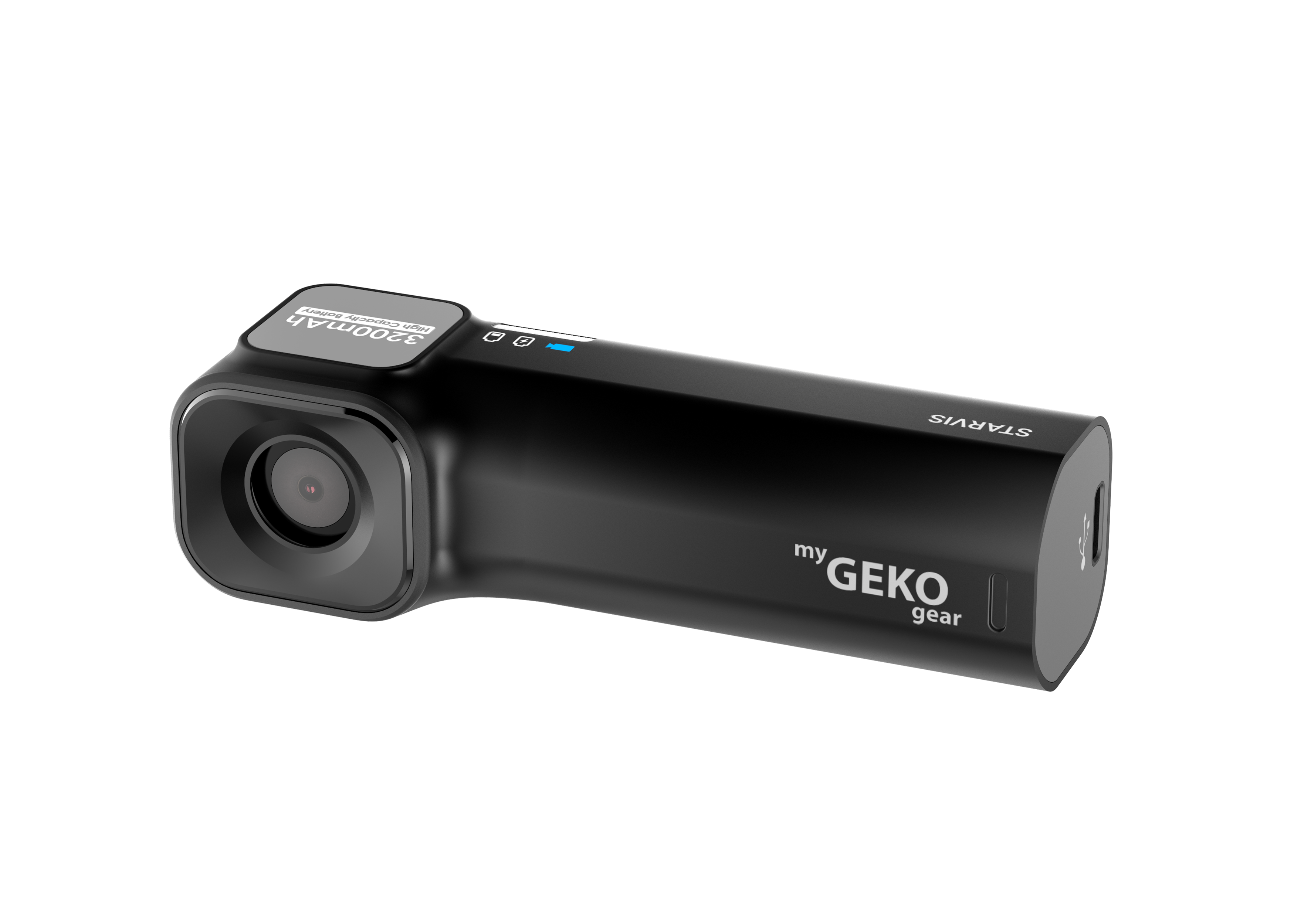 Webカメラ gotk myGEKOgear Moto Snap 2.1 Megapixel Motorcycle Dash Cam