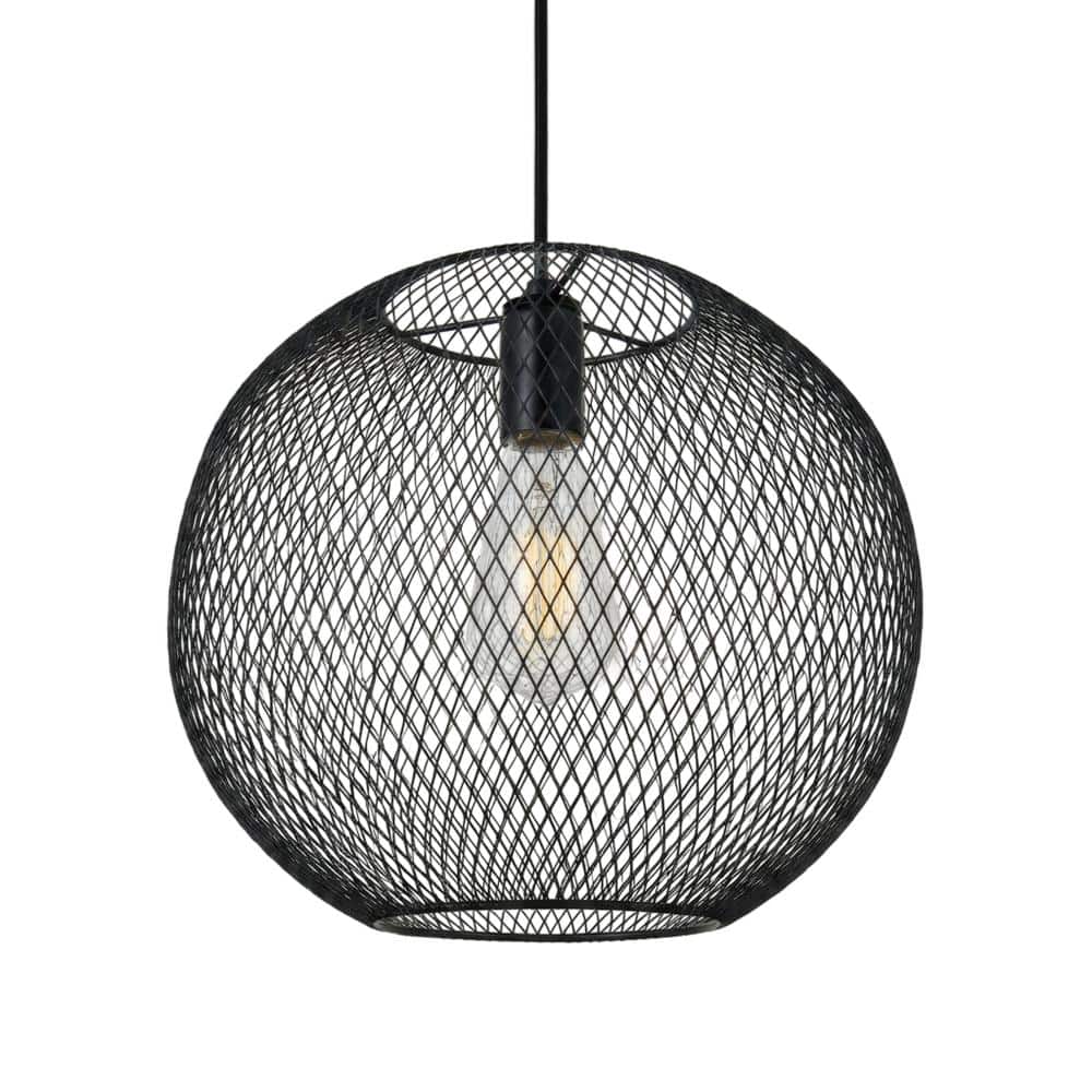 Living District - Keller 1 Light Pendant - Black price history on PriceWatchPro