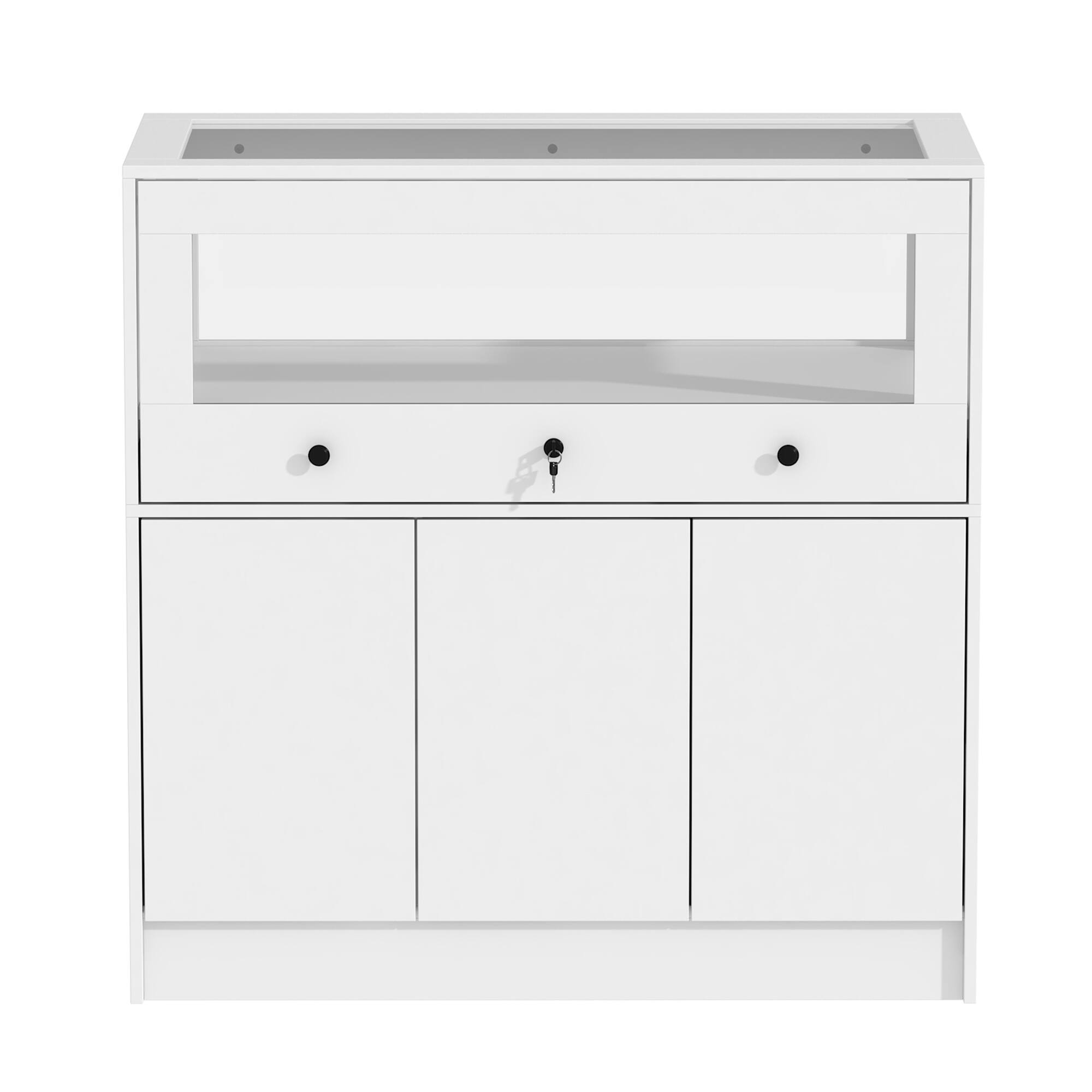 Famapy - Kitchen Island Storage Cabinet: Smart Organization for Modern Kitchens - White