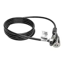 Eaton Tripp Lite SEC6K 6 Feet Security Lock Cable - Black - Keyed - Polyvinyl Chloride (PVC), Nickel, Zinc Alloy - For N